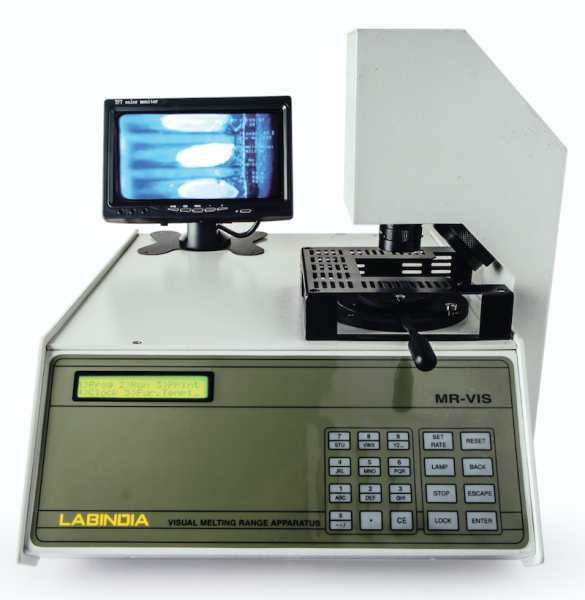 Visual Melting Point Apparatus (MR-VIS+) – LABINDIA